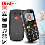 Bar Senior Mobile Phone Artfone C1+ With Free Charging Dock C1 Big Rubber Keypad  For Elderly Dual Sim One Key SOS FM 1400mAh