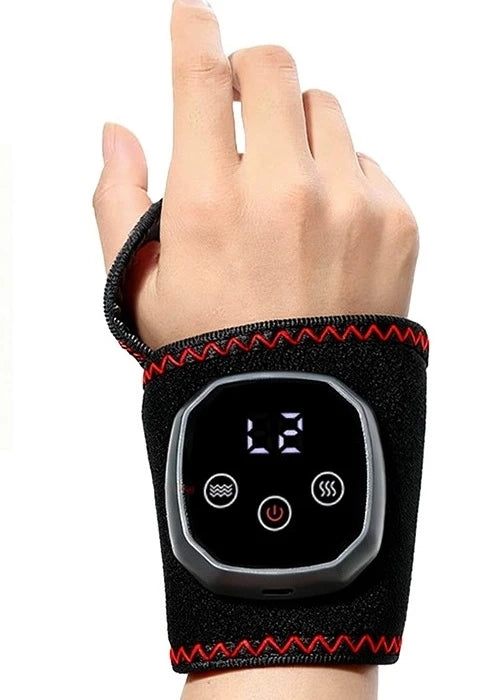 Massaggiatore intelligente per piedi in grafene con riscaldamento elettrico e vibrazione per la terapia di sollievo caldo delle mani alla caviglia