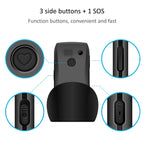 Bar Senior Mobile Phone Artfone C1+ With Free Charging Dock C1 Big Rubber Keypad  For Elderly Dual Sim One Key SOS FM 1400mAh