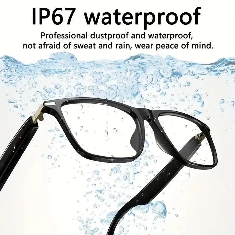 AI Reading Smart Glasses 160 Languages Chat GPT Audio Glasses For Men And Women Microphone And Speaker 2026.