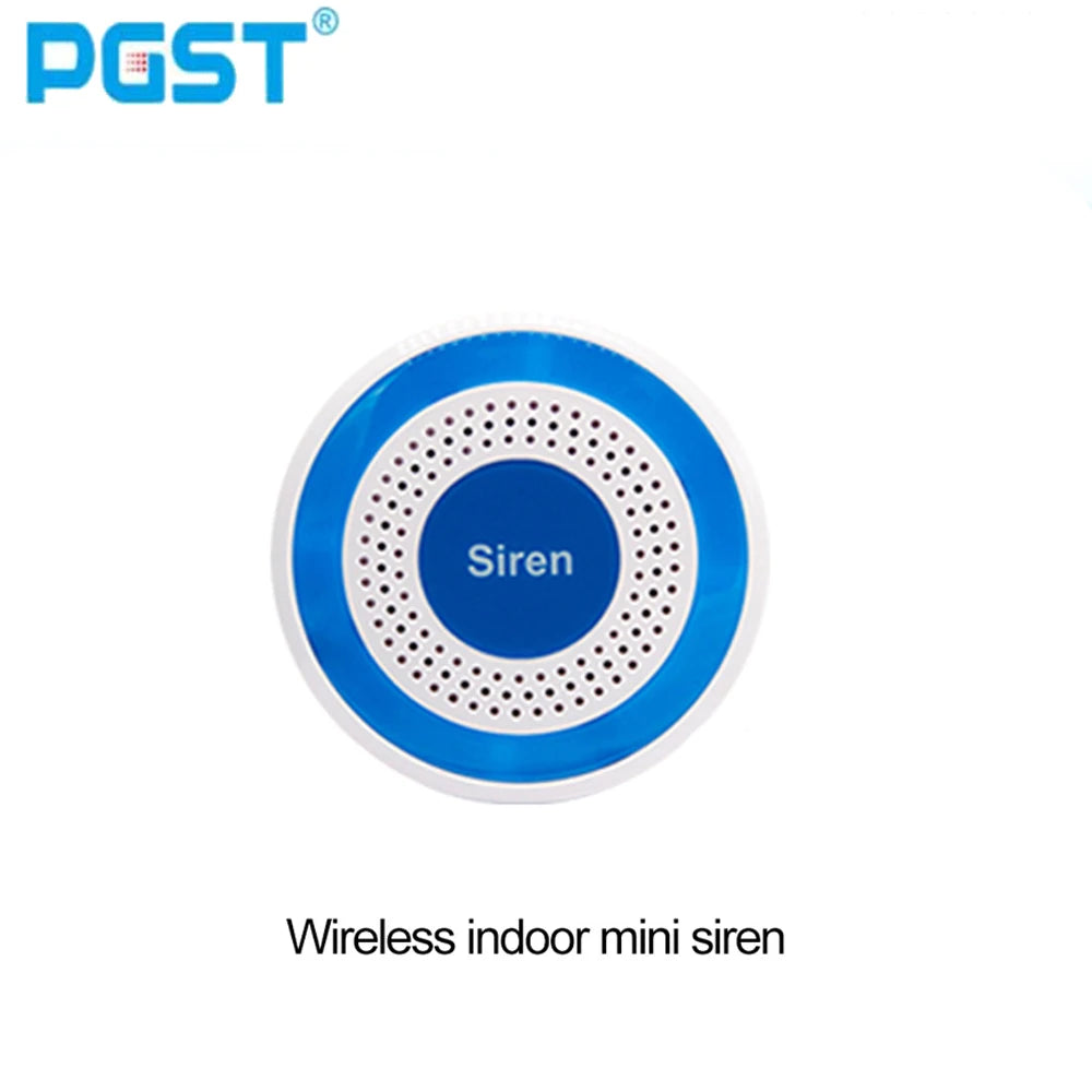 Accessori per allarme intelligente PGST 433 MHz, connessione WIFI GSM、 Sensore porta, kit allarme di sicurezza domestica wireless