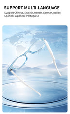 Bluetooth Glasses Photosensitive Color Change Sunglasses Headphone Voice Assistant Fashion Glasses For Men and Women