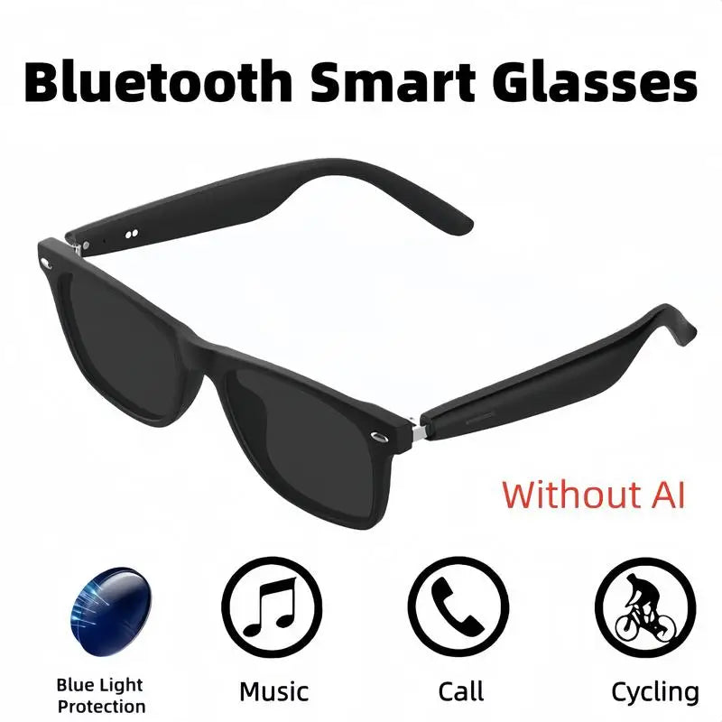 AI Reading Smart Glasses 160 Languages Chat GPT Audio Glasses For Men And Women Microphone And Speaker 2026.
