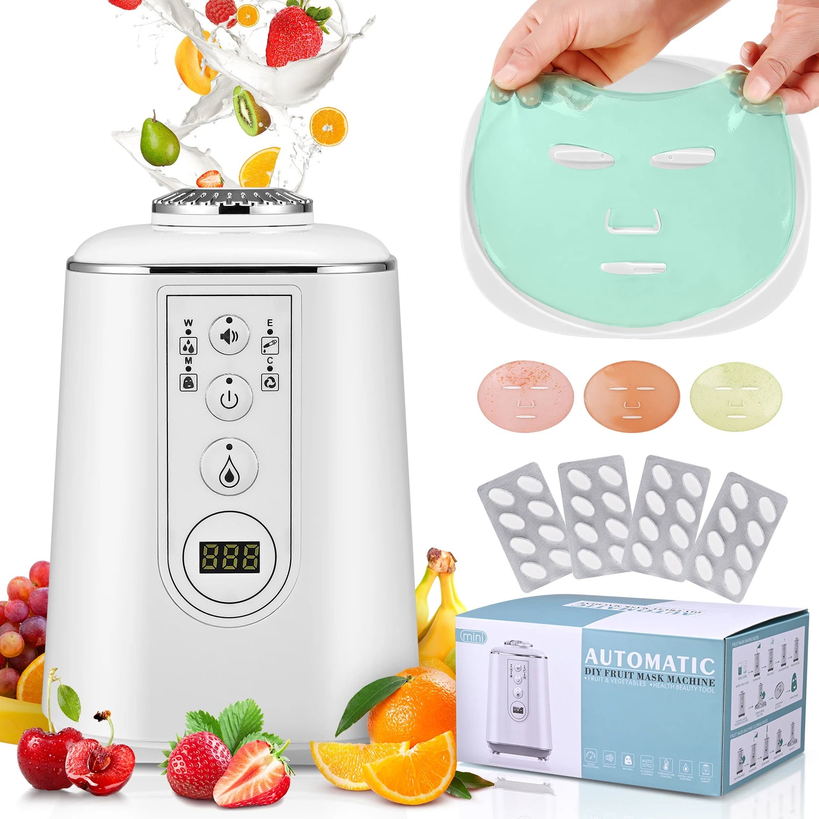 Macchina per maschere macchina per maschera per frutta e verdura naturale fai-da-te intelligente macchina per il trattamento del viso Spa personalizzata privata