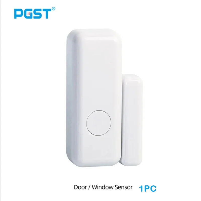 Accessori per allarme intelligente PGST 433 MHz, connessione WIFI GSM、 Sensore porta, kit allarme di sicurezza domestica wireless