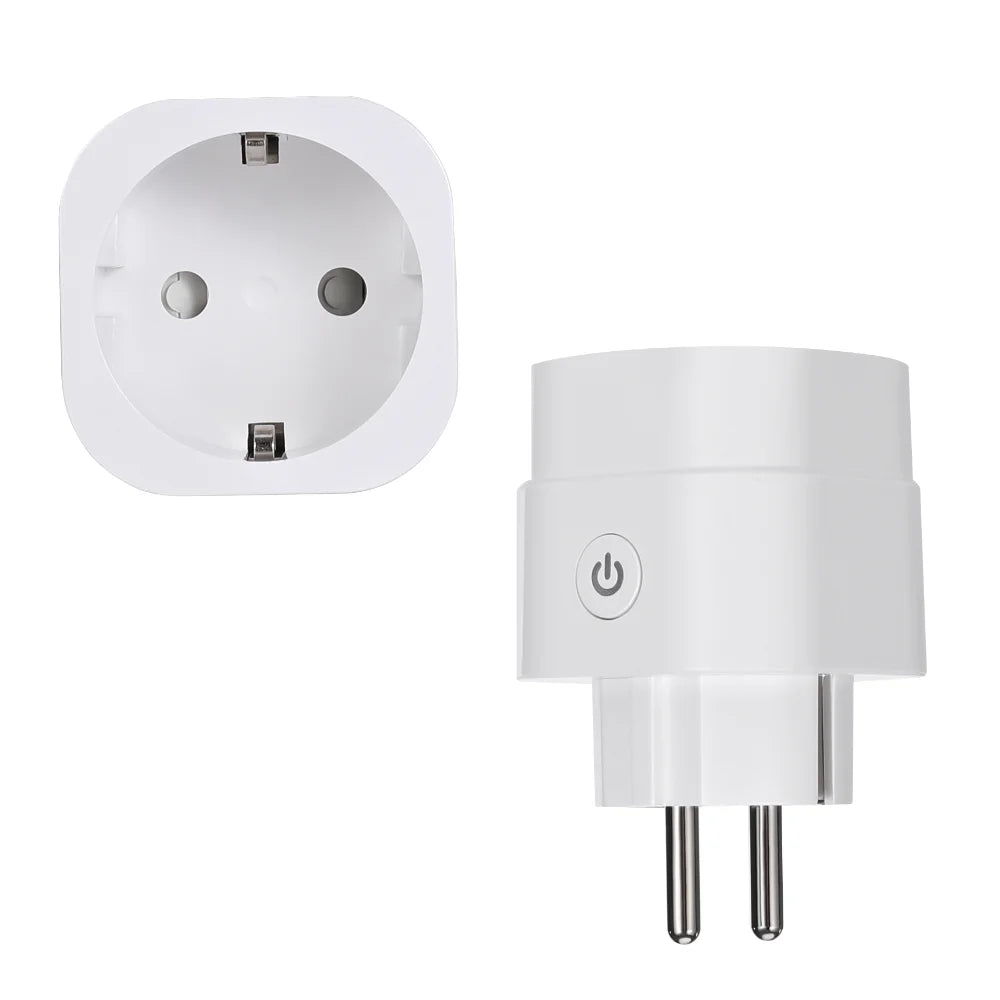 IoTorero 2 PACK Tasmota MQTT ESP8285 Monitoraggio del consumo con spina UE 16A Funziona con Home Assistant