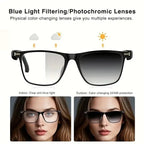 AI Reading Smart Glasses 160 Languages Chat GPT Audio Glasses For Men And Women Microphone And Speaker 2026.