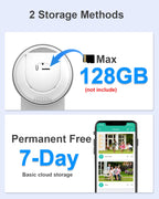 ANRAN 5G Wifi Camera 2/3/4PCS 5MP Telecamera di sicurezza cablata 24/7 Continuo record, IP66, compatibile Alexa, tracciamento automatico, rilevamento PIR