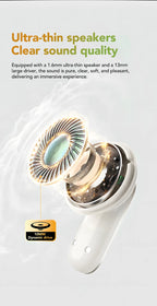 Auricolari HTC NE48 Bluetooth V6.0 Traduttore AI Auricolari TWS Sport Cuffie wireless Cuffie laterali Schermo Ultra HD