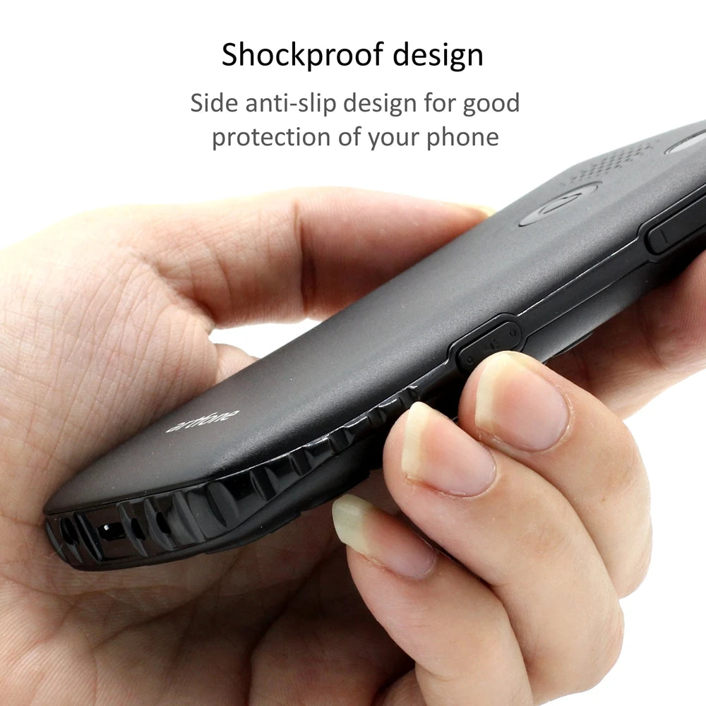 Bar Senior Mobile Phone Artfone C1+ With Free Charging Dock C1 Big Rubber Keypad  For Elderly Dual Sim One Key SOS FM 1400mAh