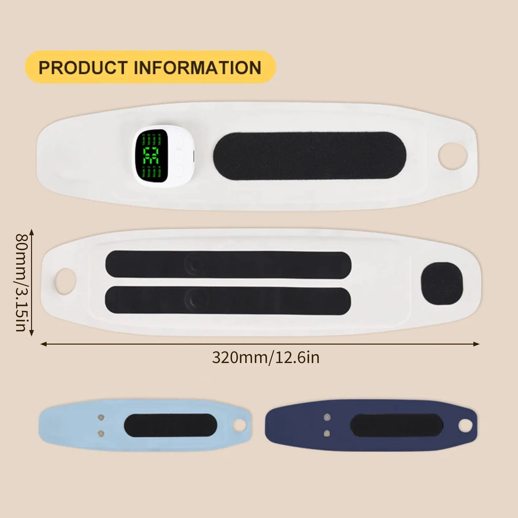 Braccialetto riscaldato elettrico Supporto per il polso di ricarica USB Allevia la tenosinovite Massaggio Protezione per il polso per adulti Braccialetto lenitivo 1pz