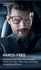 Bluetooth Glasses Photosensitive Color Change Sunglasses Headphone Voice Assistant Fashion Glasses For Men and Women