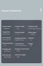 Bluetooth Glasses Photosensitive Color Change Sunglasses Headphone Voice Assistant Fashion Glasses For Men and Women