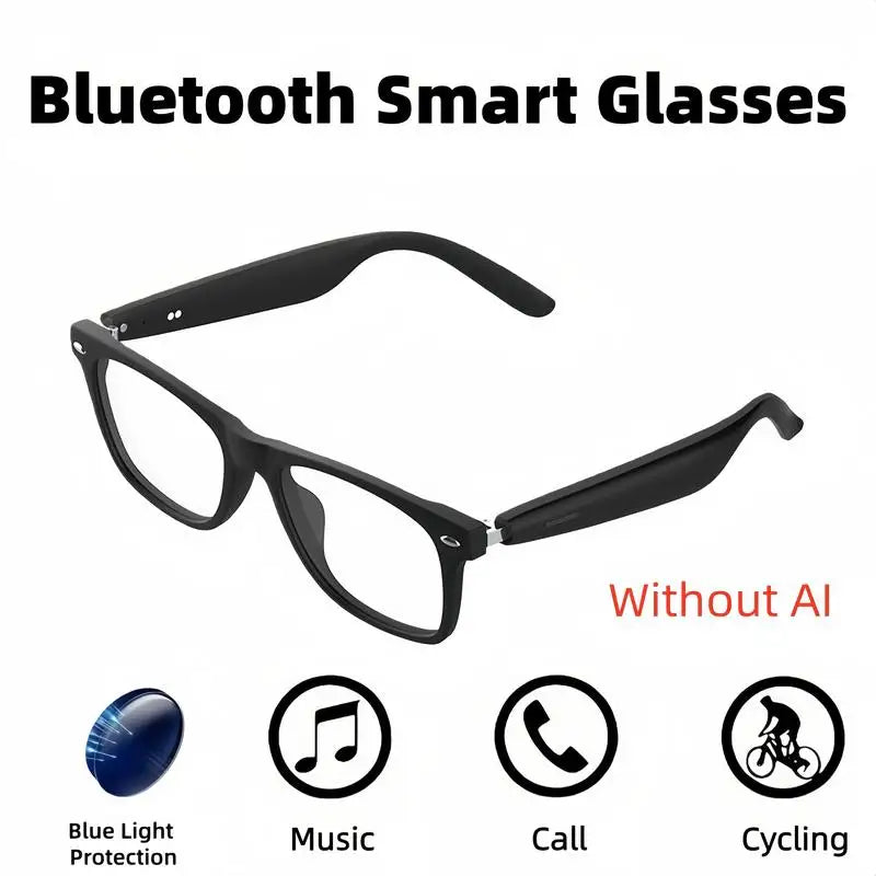 AI Reading Smart Glasses 160 Languages Chat GPT Audio Glasses For Men And Women Microphone And Speaker 2026.