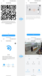 ANRAN Telecamera solare Wifi esterna 1296P Sorveglianza di sicurezza domestica Telecamera wireless Faretto Sirena Allarme Rilevamento umanoide intelligente